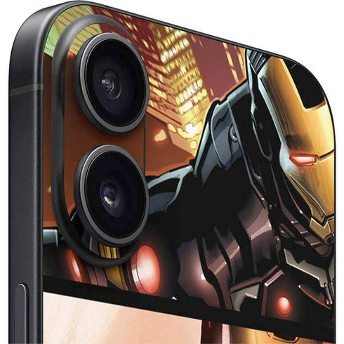 Marvel Iron Man Three Panel iPhone 16 Plus Skin